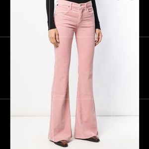 NWT Citizens of Humanity Flared Pink Corduroy Pant